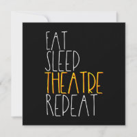 Eat Sleep Actress Repeat Funny Musical Actor Gift