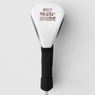 Eat Sleep Anime Golf Head Cover