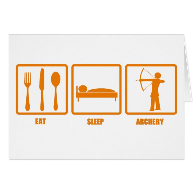 Eat Sleep Archery (Front Horizontal)