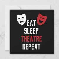 Eat Sleep Atre Repeat - Musical Broadway Actor Gif