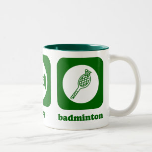 Eat. Sleep. Badminton. Mug