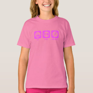 Eat. Sleep. Badminton. T-shirt