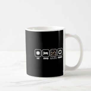 Eat, Sleep, Bake, Repeat - Funny Baker, Cook, Chef Coffee Mug