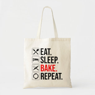 Eat. Sleep. Bake. Repeat Tote Bag