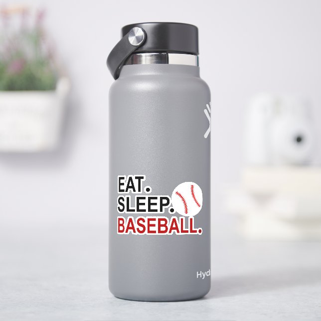 Eat Sleep Baseball (HydroFlask)