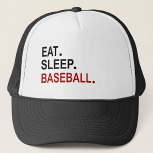 Eat Sleep Baseball Trucker Hat