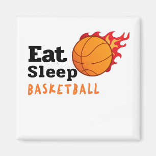 Eat Sleep Basketball Magnet