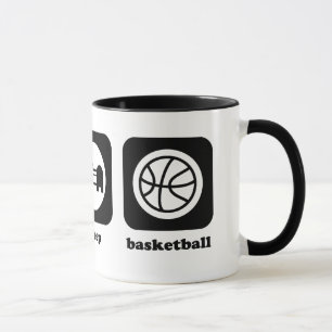 Eat. Sleep. Basketball. Mug
