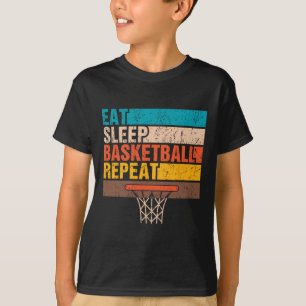 Eat. Sleep. Basketball. Repeat. Basketball Youths  T-Shirt