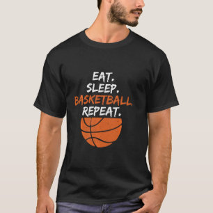Eat Sleep Basketball Repeat Fans Player Vintage Sp T-Shirt
