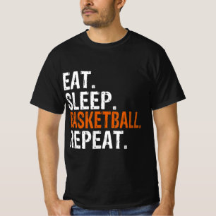 Eat Sleep Basketball Repeat Gift  T-Shirt