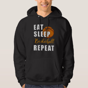 Eat Sleep Basketball Repeat Hoodie