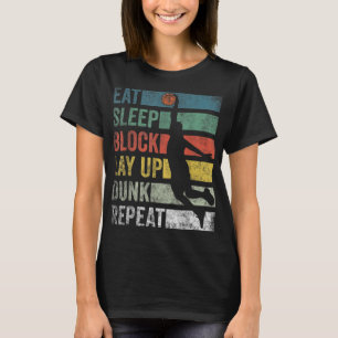 Eat Sleep Basketball Repeat T-Shirt