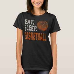 Eat Sleep Basketball Shirt Men Youth Kid Basketbal