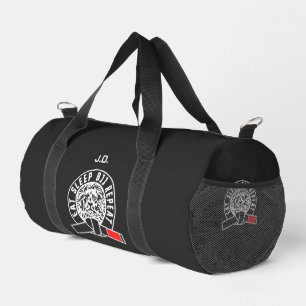 Eat Sleep BJJ Repeat "Customizable" Small Gi Duffle Bag