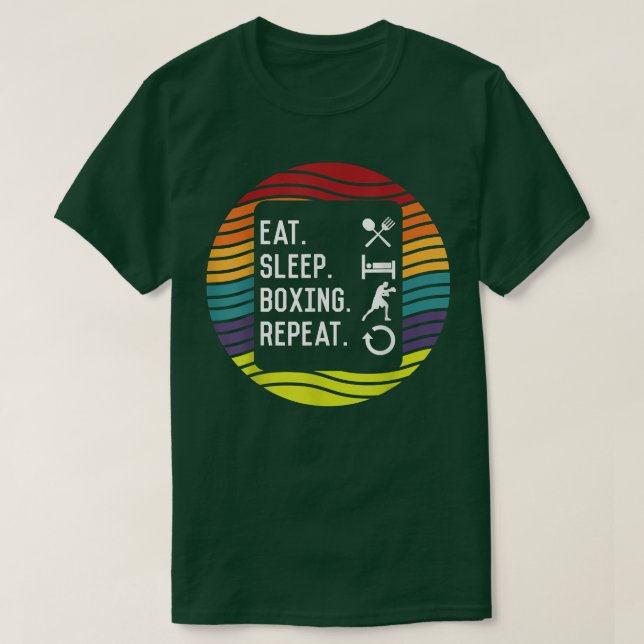 Eat Sleep Boing Repeat  T-Shirt (Design Front)