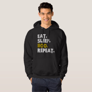 Eat Sleep Boo Repeat - Funny Halloween 2022 Hoodie