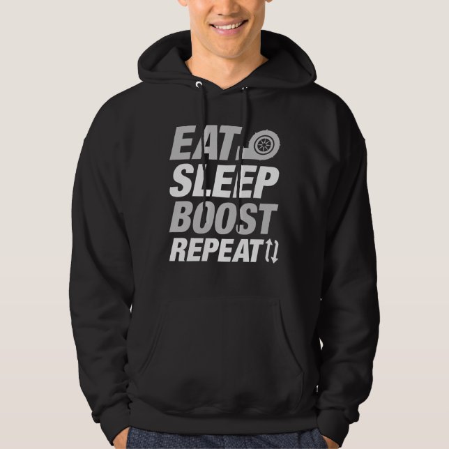 Eat Sleep Boost Repeat Hoodie (Front)