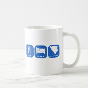 Eat Sleep Bosnia Herzegovina Coffee Mug