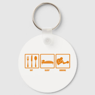 Eat Sleep Boxing Keychain