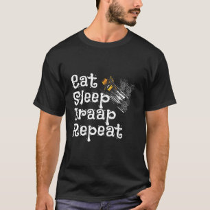Eat Sleep Braap Repeat Snowmobile T-Shirt