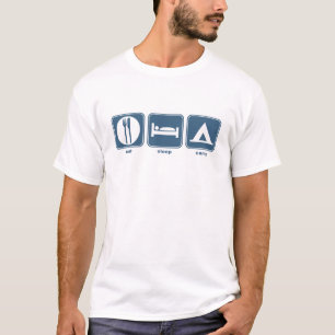 eat, sleep, camp T-Shirt