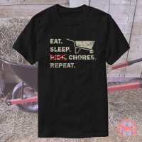 Eat Sleep Chores Repeat | Funny Horse Gift