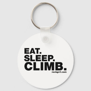 Eat Sleep Climb Keychain