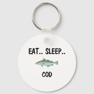 Eat Sleep COD Keychain
