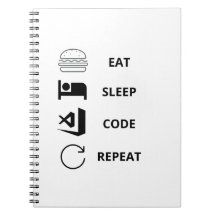 Eat Sleep Code Repeat Funy Programmers 