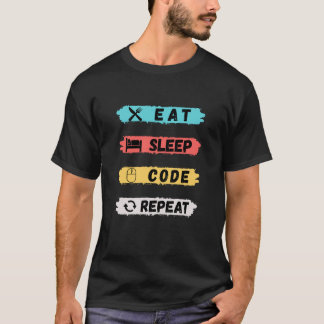 Eat Sleep Code Repeat T-Shirt