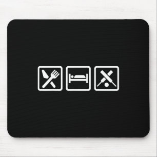 Eat Sleep Cricket Mouse Pad