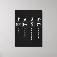 Eat Sleep Cricket Repeat