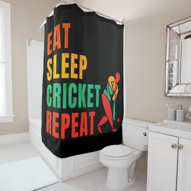 EAT SLEEP CRICKET REPEAT- CRICKET LOVER (In Situ)