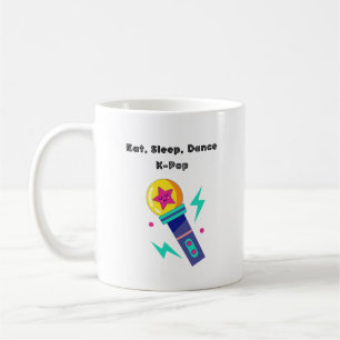Eat, Sleep, Dance K-Pop Coffee Mug