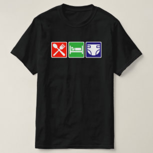 EAT SLEEP DIAPERS T-Shirt