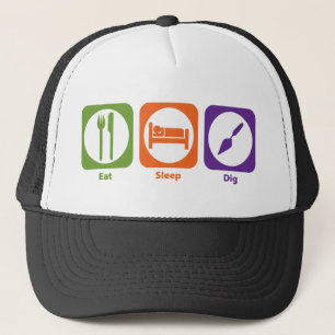 Eat Sleep Dig Trucker Hat