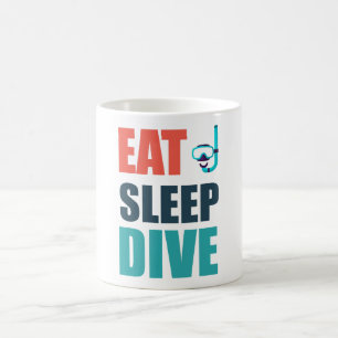 Eat, Sleep, Dive Coffee Mug