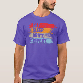 Eat Sleep Drift Repeat Car Drifting boy T-Shirt