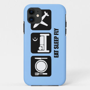 eat sleep fly iPhone 11 case