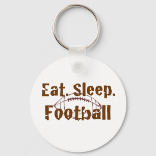 Eat.Sleep.Football 08 Keychain