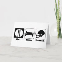 eat sleep football