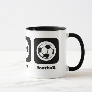 Eat. Sleep. Football. Mug