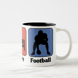 Eat Sleep Football mug