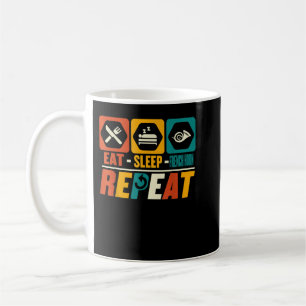 Eat Sleep French Horn Repeat - Funny Hornist Horn Coffee Mug