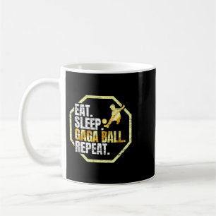 Eat Sleep Gaga Ball Repeat Coffee Mug