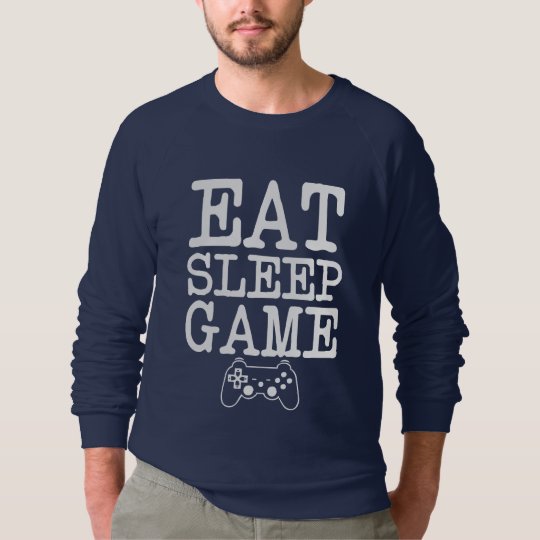 Eat Sleep Game Funny Gamers Sweater