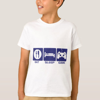 Eat Sleep Game - Gamer Geek Video Games T-Shirt