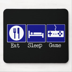 Eat, Sleep, Game Mouse Pad