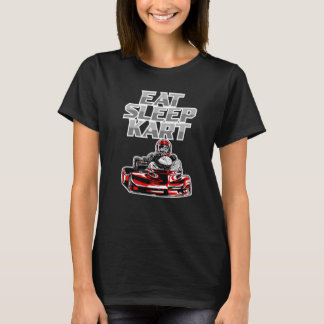 Eat Sleep Go Kart Racing Repeat Racing Go Kart Pre T-Shirt